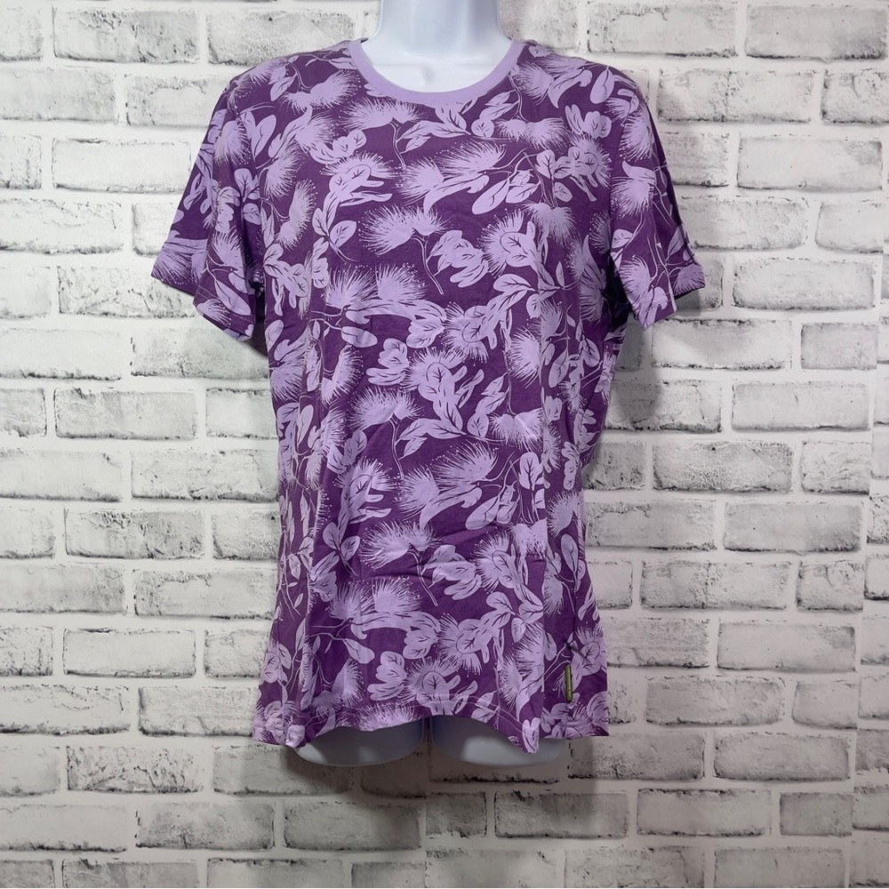 Kathmandu Tropical Print Odor Eliminated T-Shirt Medium 8/10 NWT
